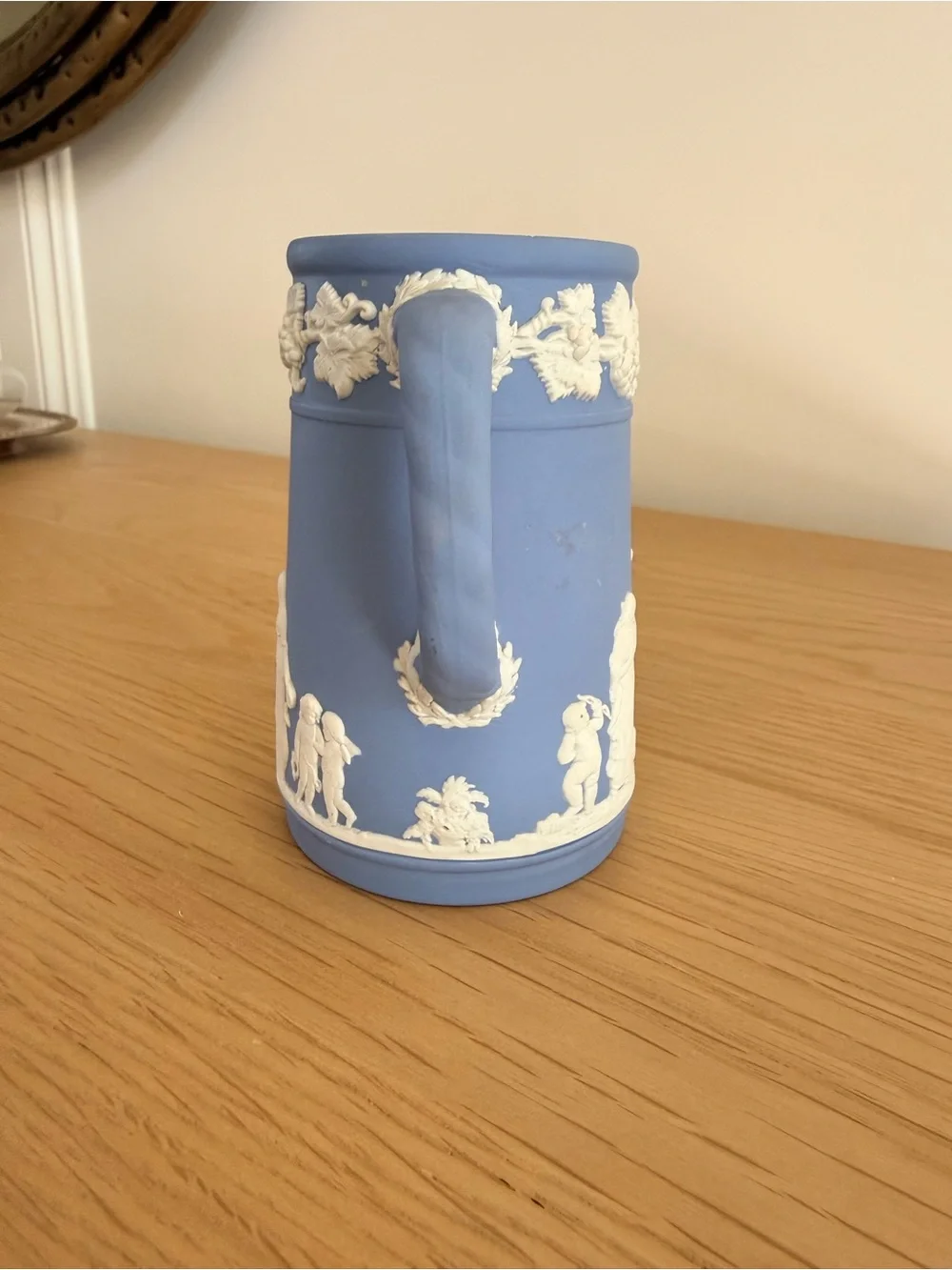 Wedgwood Blue Creamer Pitcher
